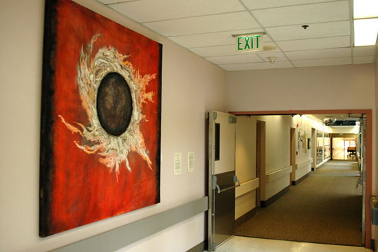 Omega On display at Scripps Hospital in Encinitas California.