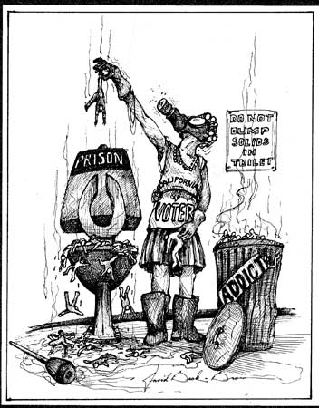 Political Cartoon by David Beck-Brown